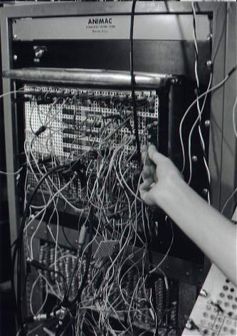 An early Animac system, the precursor to Scanimate